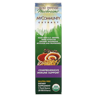 Fungi Perfecti Host Defense, MyCommunity Extract, 1 fl oz (30 ml)