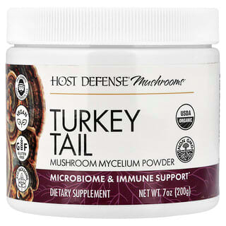 Host Defense, Mushrooms™, Turkey Tail, 200 g (7 oz)