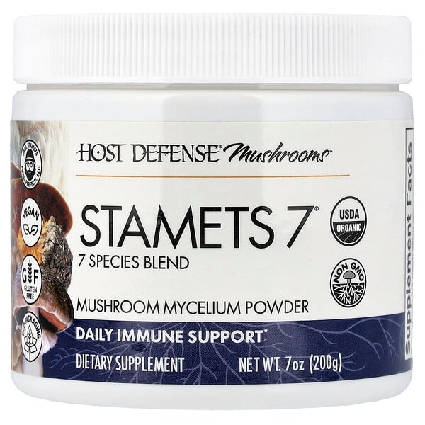 Host Defense, Mushrooms™, STAMETS 7®, 7 oz (200 g) — product photo 1