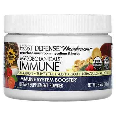 Host Defense, Mushrooms, MycoBotanicals, Host Defense, 3.5 oz (100 g)