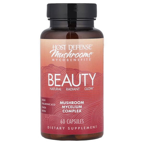 Mushrooms™ Mycobenefits, Beauty, 60 Capsules
