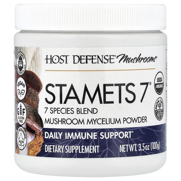 Host Defense, Mushrooms, STAMETS 7, 3.5 oz (100 g) — product photo 1