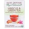 MycoBotanicals, Hibiscus & Green Tea, 16 Tea Bags, 1.0 oz (28.8 g)
