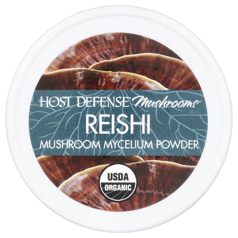 霊芝菌糸体エキス Mushrooms™（マッシュルームス）、霊芝、キノコ菌糸体パウダー、100g