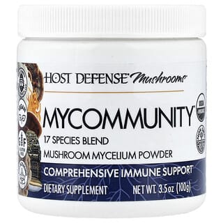 Host Defense, Mushrooms™, Mycommunity® Powder, 3.5 oz (100 g)