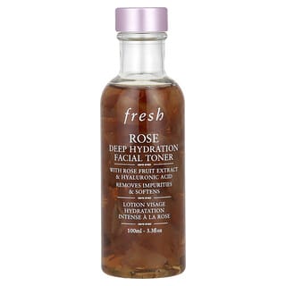 Fresh, Rose, Deep Hydration Facial Toner, Gesichtswasser mit tiefer Feuchtigkeit, 100 ml (3,3 fl. oz.)