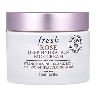 Fresh, Rose, Deep Hydration Face Cream, Gesichtscreme mit tiefer Feuchtigkeit, 50 ml (1,6 fl. oz.)