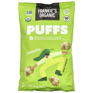 Frankie's Organic‏, Puffs, חלפיניו, 113 גרם (4 אונקיות)