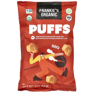 Frankie's Organic, Puffs, BBQ, 4 oz (113 g)