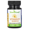 Vitamine D3, 1250 µg (50 000 UI), 5 capsules végétales