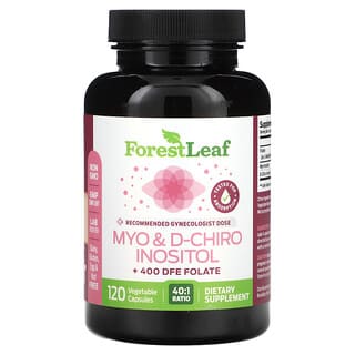 Forest Leaf, Myo & D-Chiro Inositol, 120 Vegetable Capsules