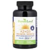 Vitaminas K2 y D3, 60 cápsulas vegetales