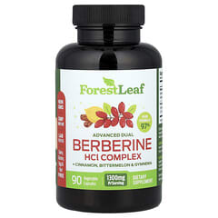 Advanced Dual Berberine HCl Complex + Cinnamon, Bittermelon