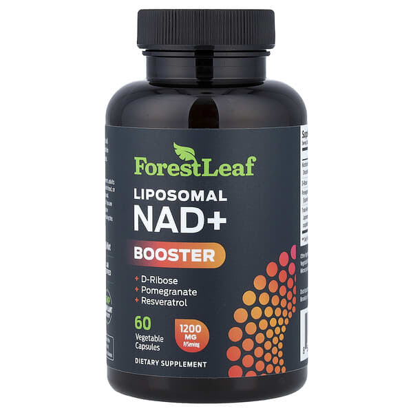 Forest Leaf, Liposomal NAD+, 60 Kapsul Sayuran