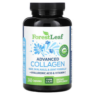 Forest Leaf, Advanced Collagen, 240 капсул