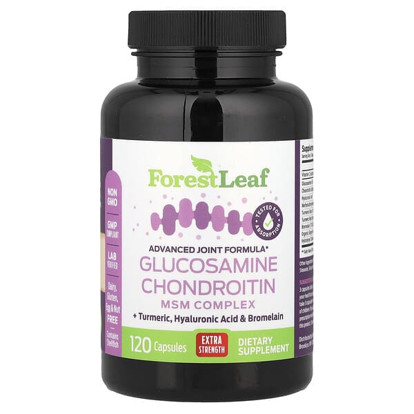 Forest Leaf, Glucosamine Chondroitin, 120 Capsules
