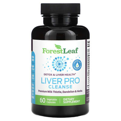Forest Leaf, Professional Liver Cleanse, 60 Vegetarian Capsules
