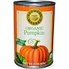 Organic Pumpkin, 15 oz (425 g)