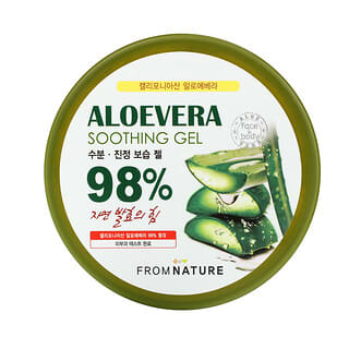 FromNature, Aloe Vera, 98%, Soothing Gel, 500 g
