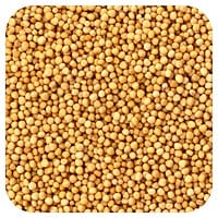 Organic Whole Yellow Mustard Seed, 16 oz (453 g)