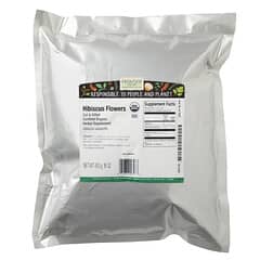 Frontier Co-op, Organic Cut & Sifted Hibiscus Flowers, 16 oz (453 g)