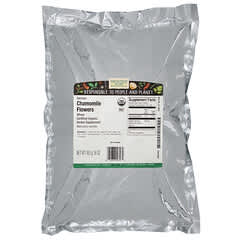 Frontier Co-op, Flores Inteiras de Camomila Alemã Orgânicas, 453 g (16 oz)