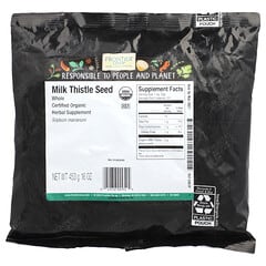 Frontier Co-op, Organic Whole Milk Thistle Seed, 16 oz (453 g)