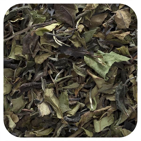 فرونتير كواب‏, شاي الفاوانيا الأبيض العضوي، 16 أونصة (453 جم)