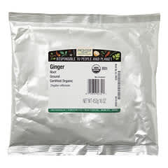Frontier Co-op, Organic Ground Ginger Root, gemahlene Bio-Ingwerwurzel, 453 g (16 oz.)