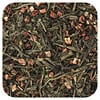 Органический зеленый чай, клубника, 453 г (16 унций)