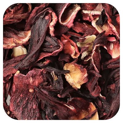 Frontier Co-op, Organic Whole Hibiscus Petals, 16 oz (454 g)