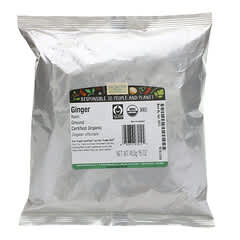 Frontier Co-op, Raíz de jengibre orgánico molido, 453 g (16 oz)