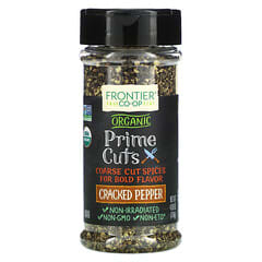 Frontier Co-op, Organic Prime Cuts, Cracked Pepper, 4.09 oz (116 g)