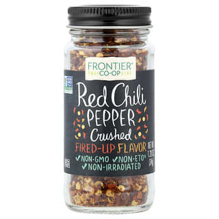 Frontier Co-op, Crushed Red Chili Pepper, zerkleinerte rote Chilischoten, 34 g (1,2 oz.)