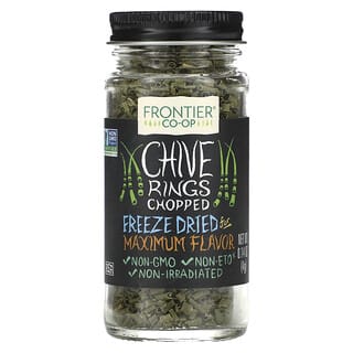 Frontier Co-op, Chives Rings Chopped, 0.14 oz (4 g)
