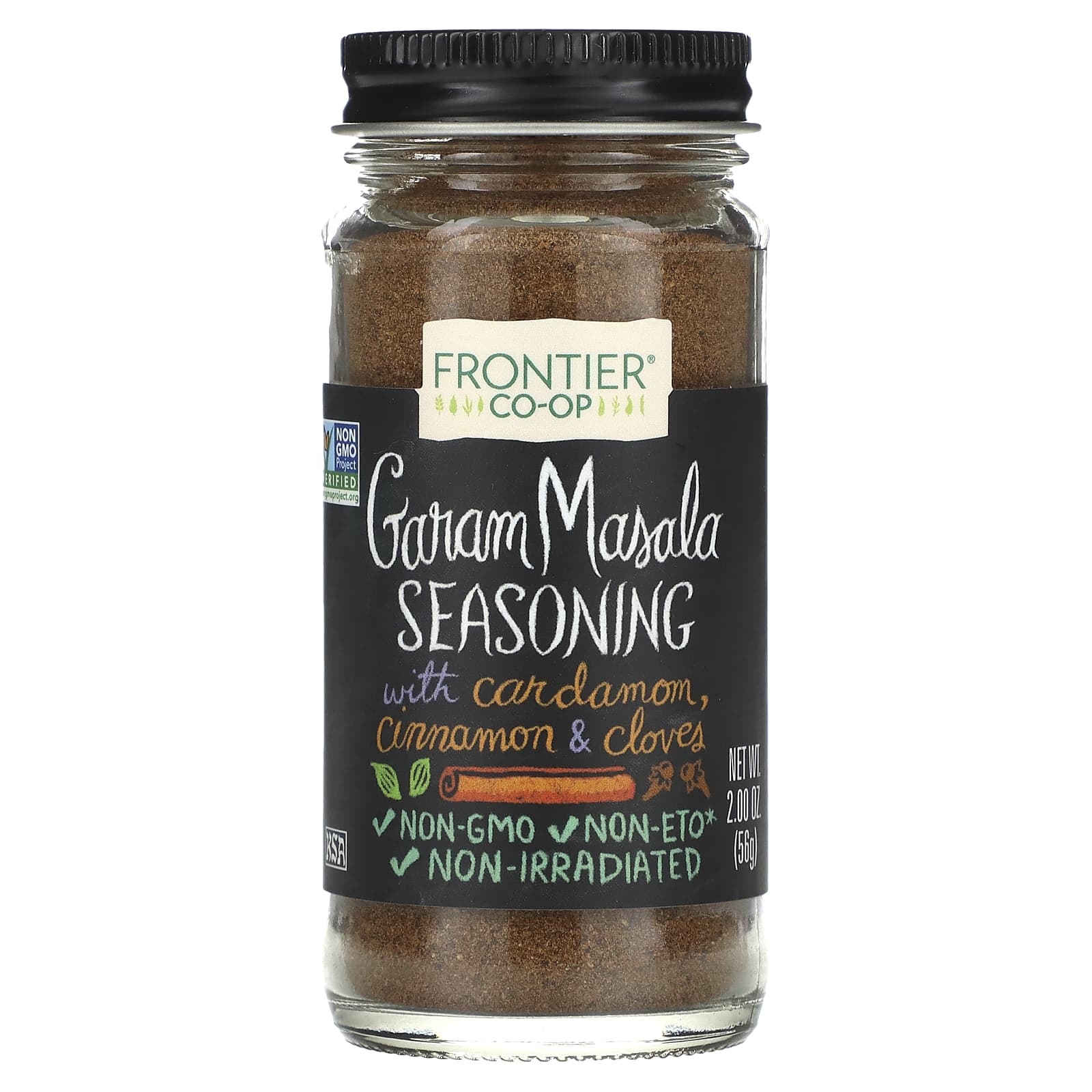 Frontier Coop, Garam Masala Seasoning, 2 oz (56 g)