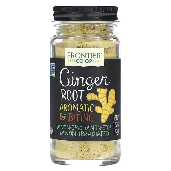 Frontier Co-op, 根生姜, 粉挽き, 1.52オンス（43 g）