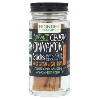 Frontier Co-op, Organic Ceylon Cinnamon Sticks , 0.60 oz (17 g)