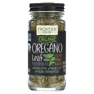 Frontier Co-op, Organic Oregano Leaf, 0.36 oz (10 g)