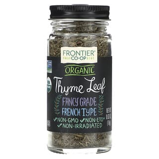 Frontier Co-op, Organic Thyme Leaf, 0.63 oz (18 g)