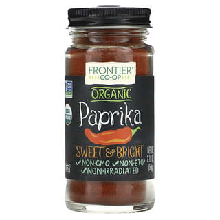 Frontier Co-op, Organic Paprika,Sweet & Bright, 2.10 oz (59 g)