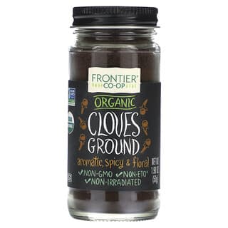 فرونتير كواب‏, Organic Cloves, Ground, 1.90 oz (53 g)