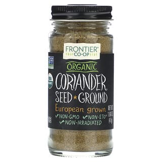 Frontier Co-op, Organic Coriander Seed, Ground, 1.66 oz (47 g)