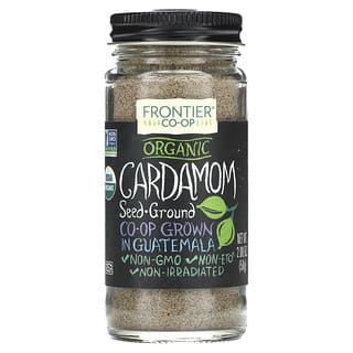Frontier Co-op, Organic Cardamom Seed, Ground, 2.08 oz (58 g)