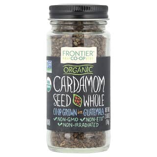 Frontier Co-op, Organic Cardamom Seed, Whole, 2.68 oz (76 g)