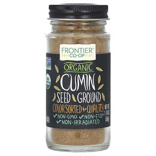 Frontier Co-op, Organic Cumin Seed, Ground, 1.76 oz (50 g)