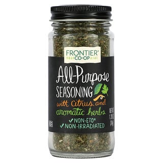 Frontier Co-op, All-Purpose Seasoning with Citrus and Aromatic Herbs, 1.2 oz (34 g)
