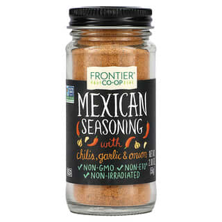 Frontier Co-op, 墨西哥调味料，含红辣椒、大蒜和洋葱，2.00 盎司（56 克）