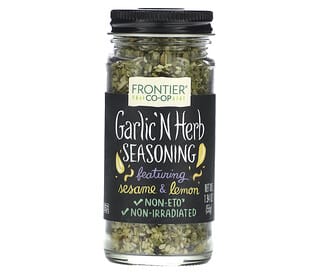 Frontier Co-op, Garlic 'N Herb Seasoning, Knoblauch- und Kräutergewürz, 55 g (1,94 oz.)