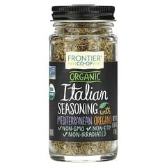 Frontier Co-op, Organic Italian Seasoning with Mediterranean Oregano, 0.64 oz (18 g)